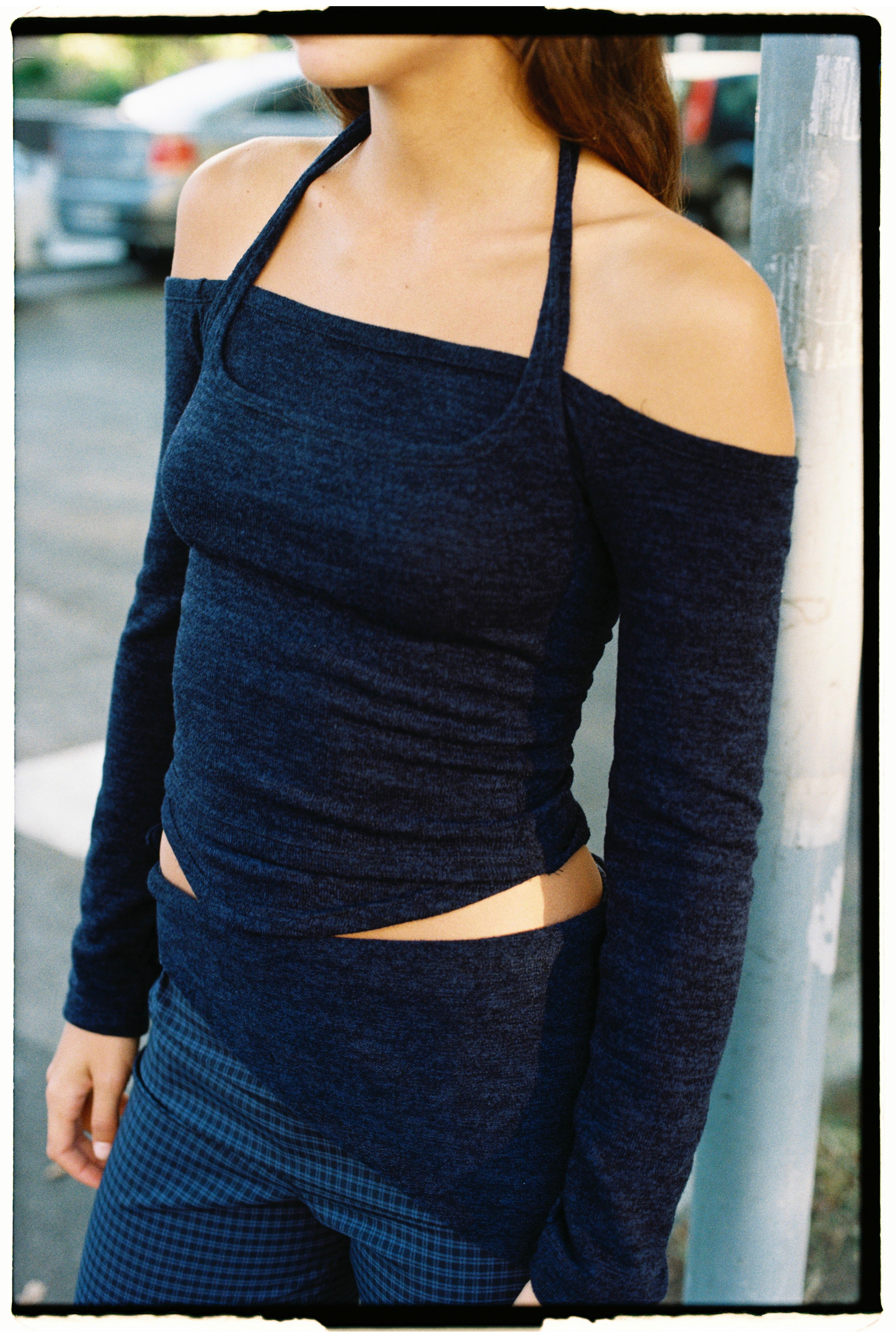 Nina Blue Top