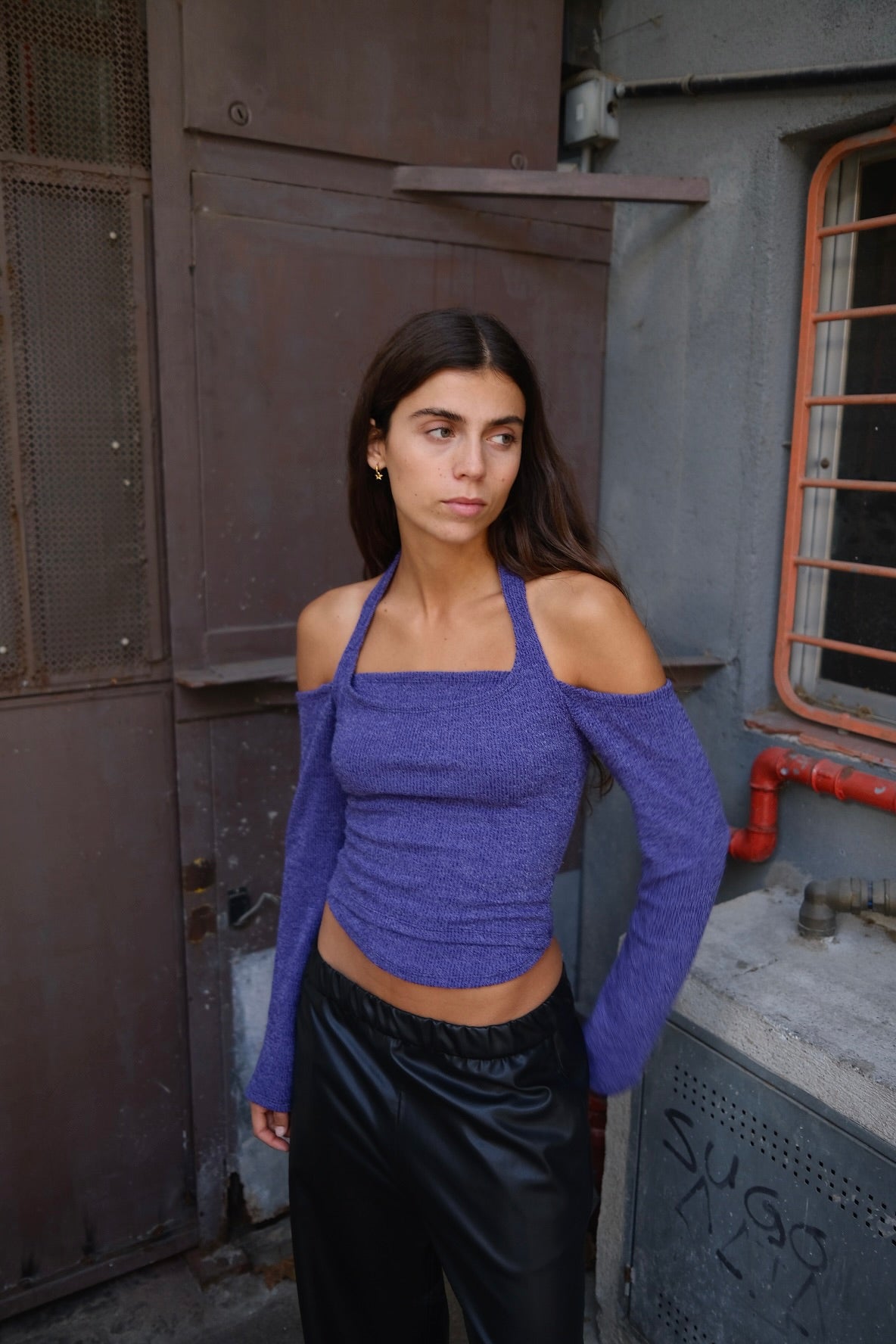 Nina Purple Top