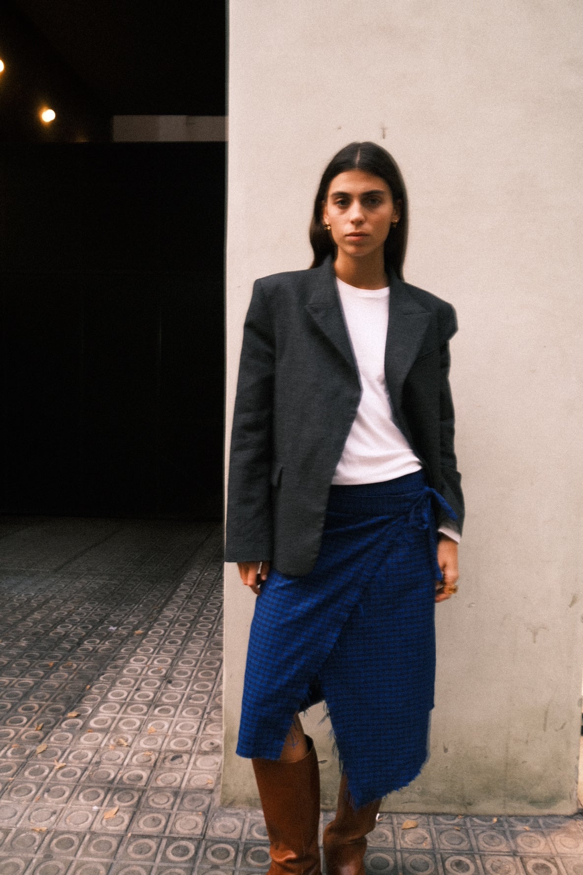 Highland Blue Skirt