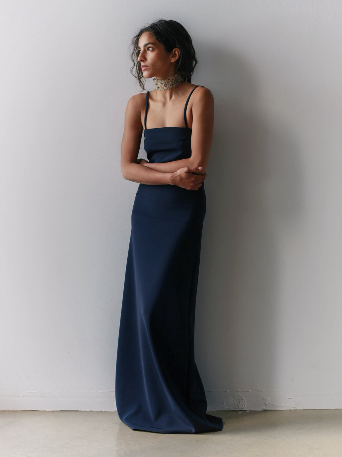 Mariana Grey Dress