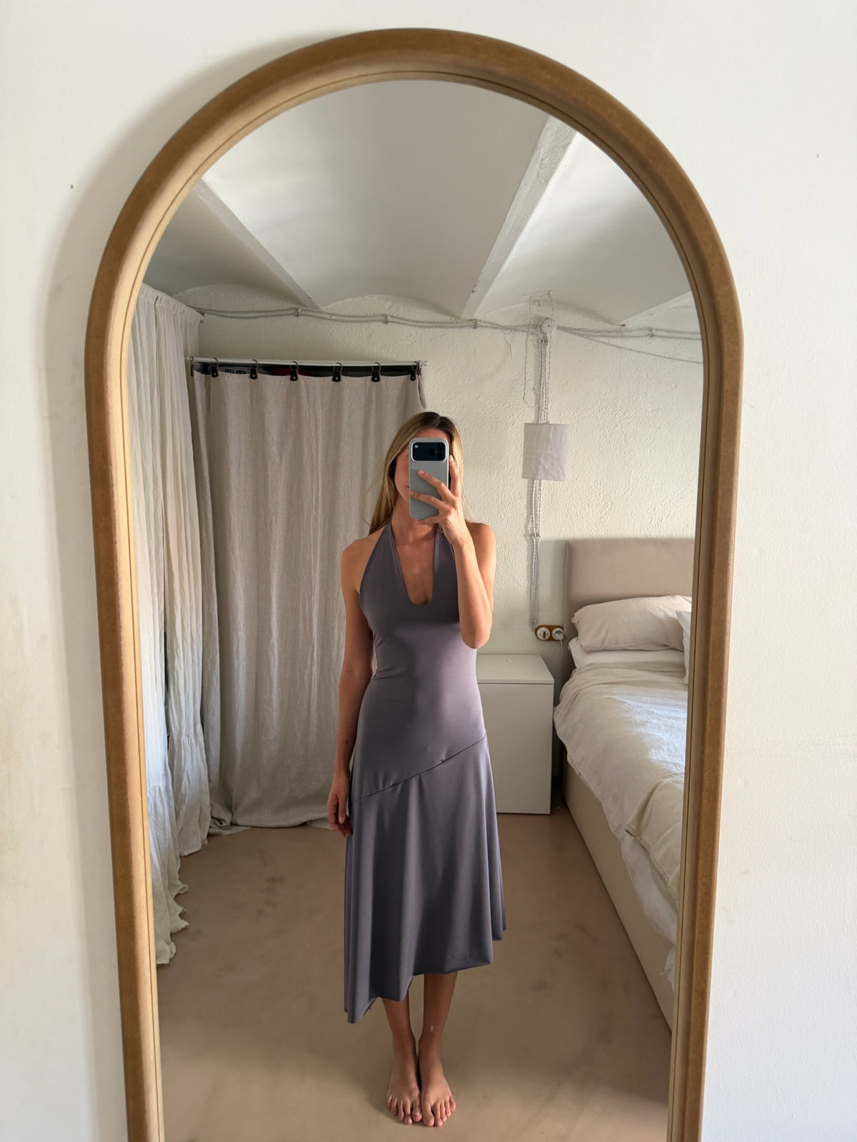 Lea Grey Dress