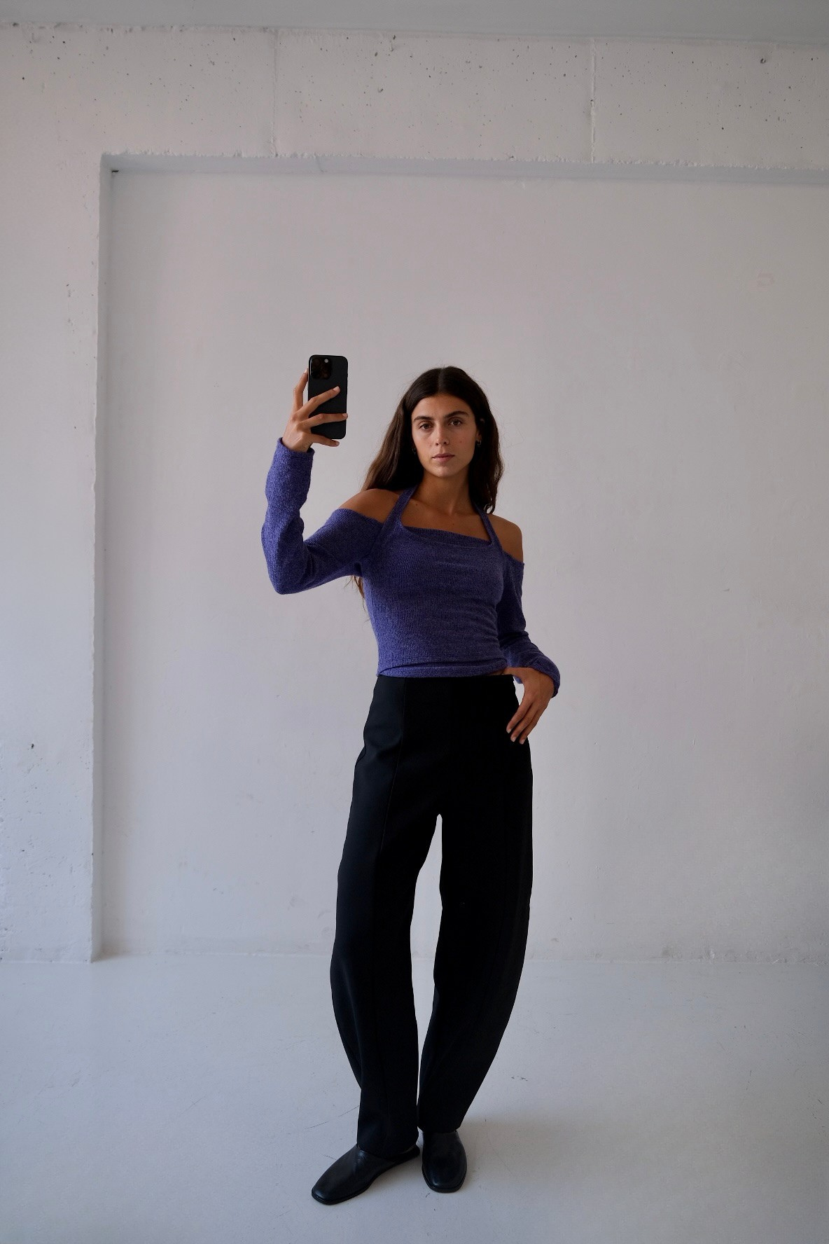 Nina Purple Top