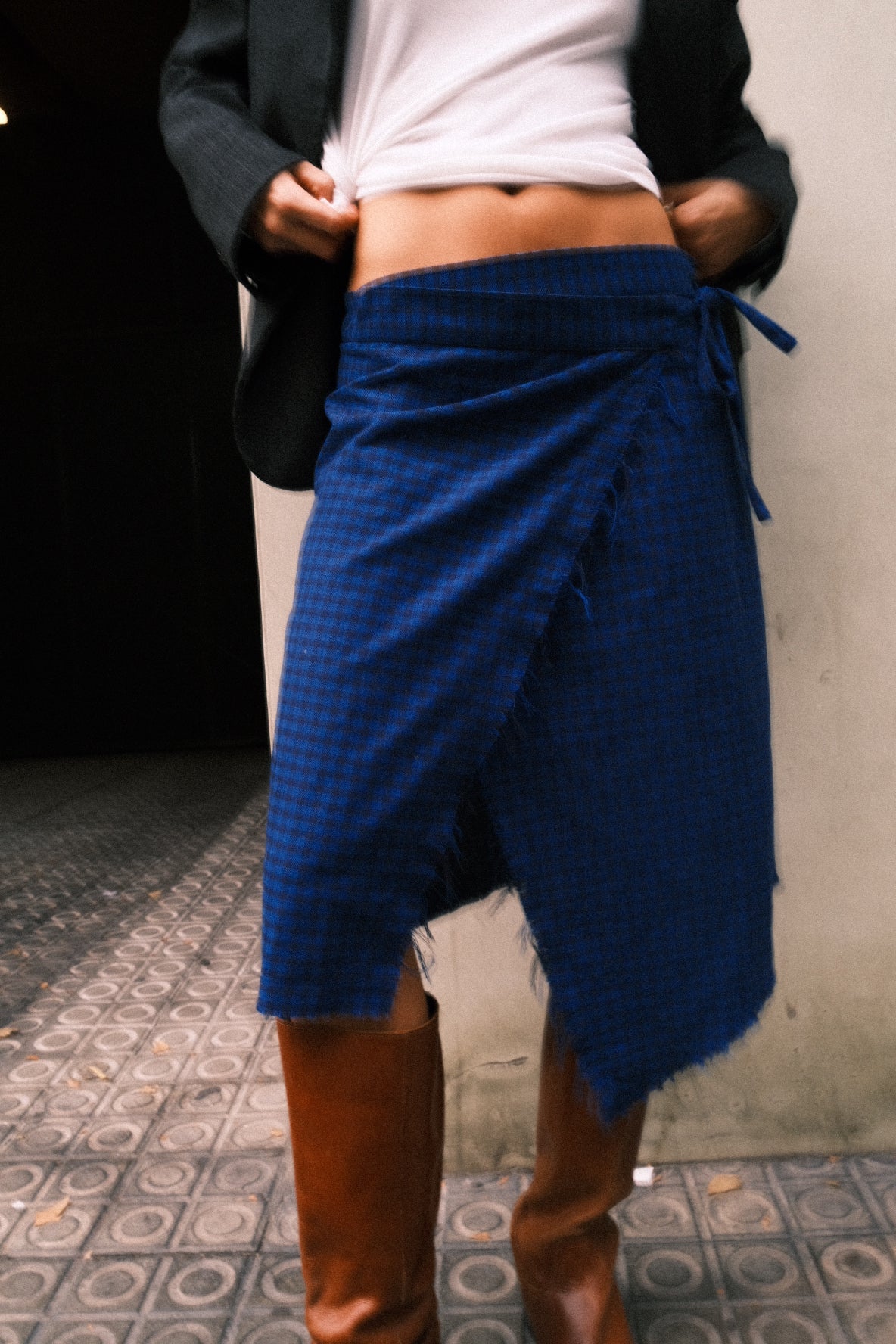 Highland Blue Skirt