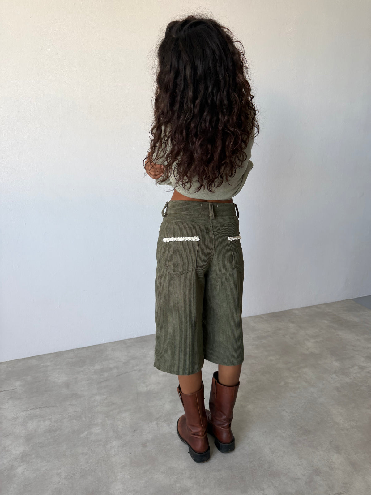Elle Bermuda Green