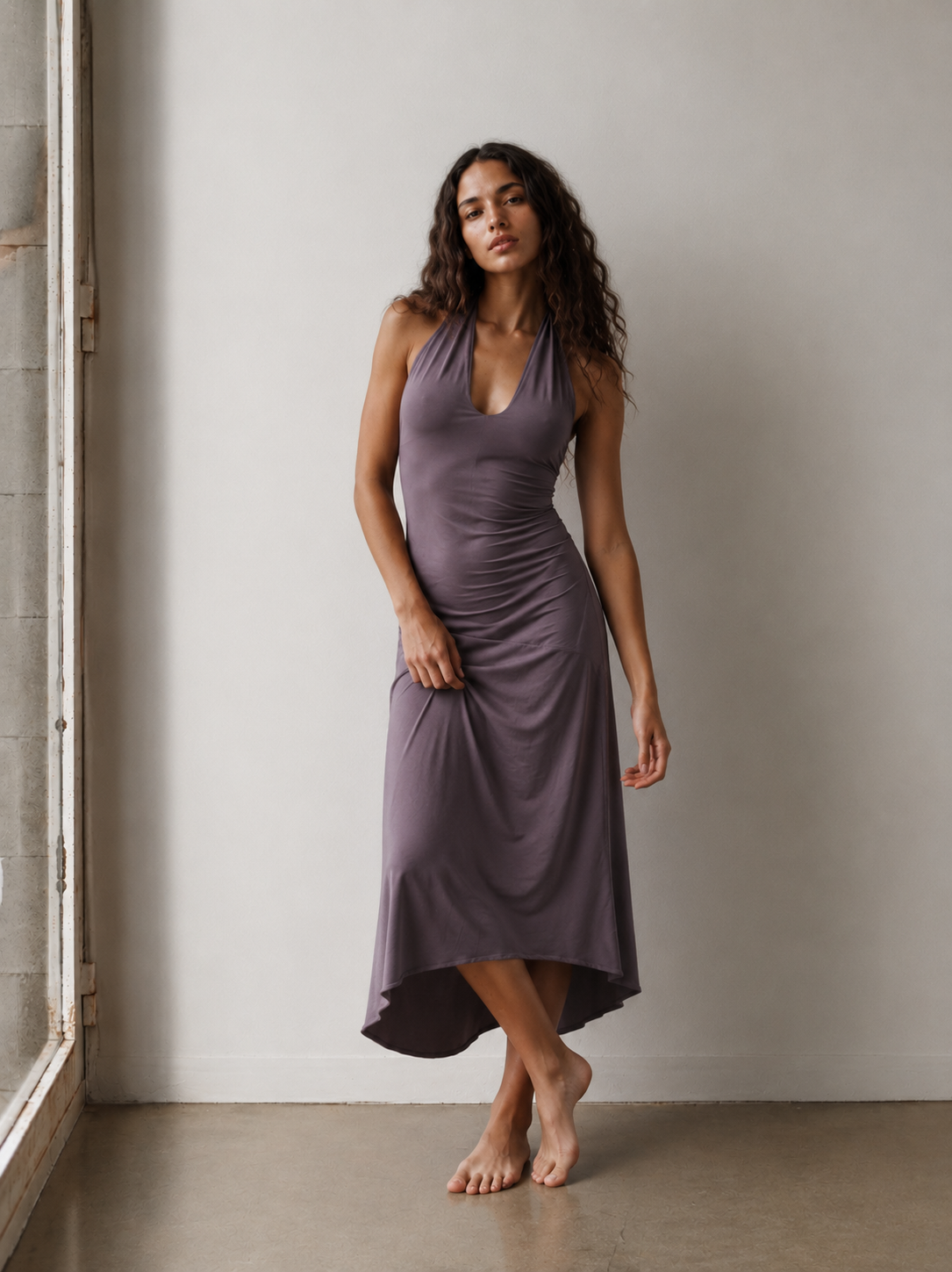 Lea Grey Dress