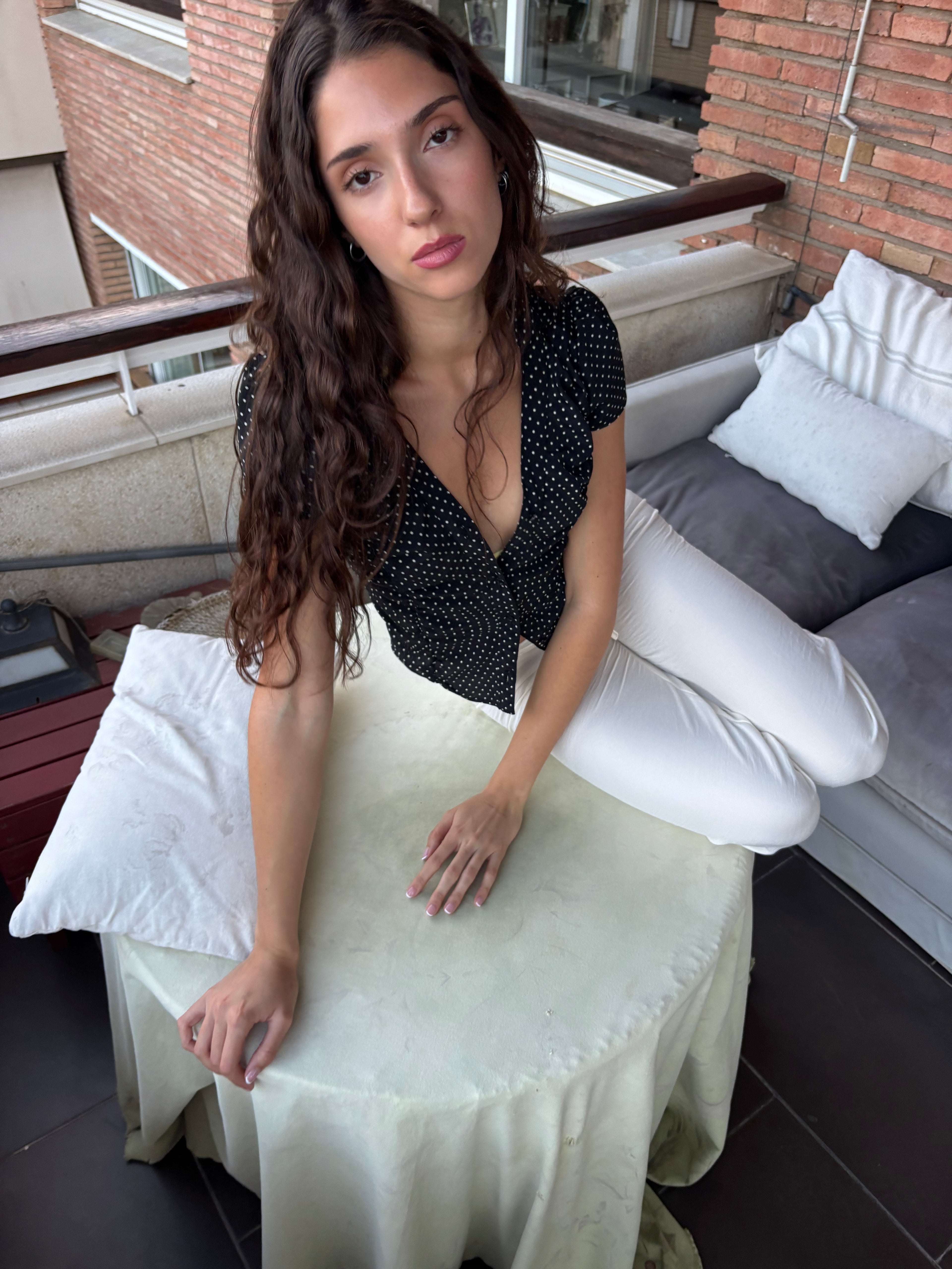 Chloe polka dots Shirt