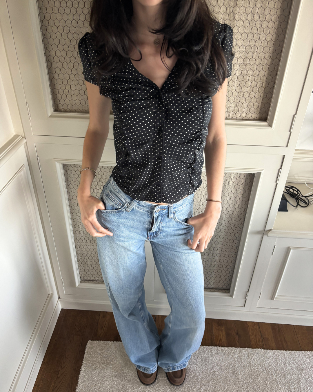 Chloe polka dots Shirt