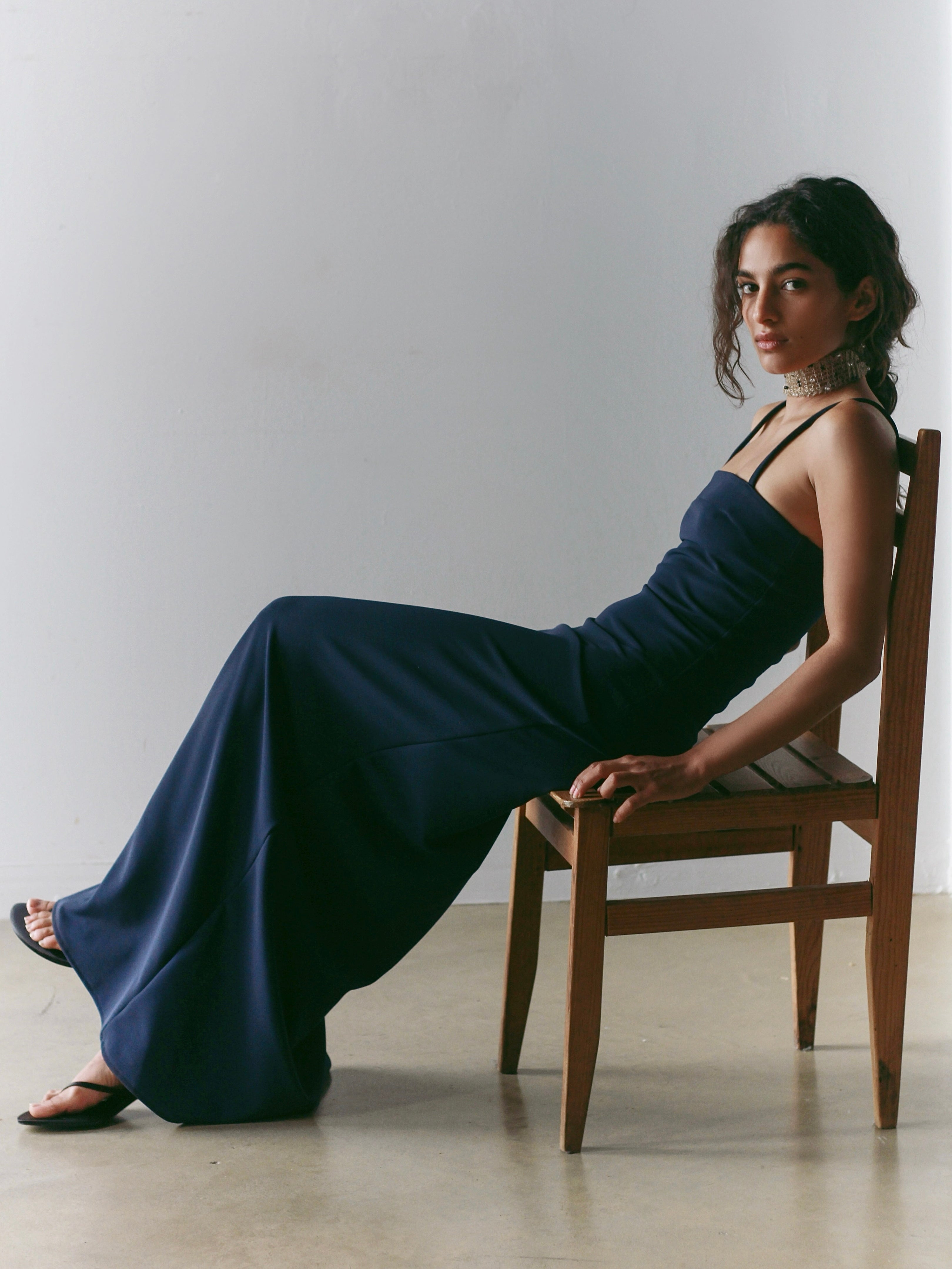 Mariana Grey Dress