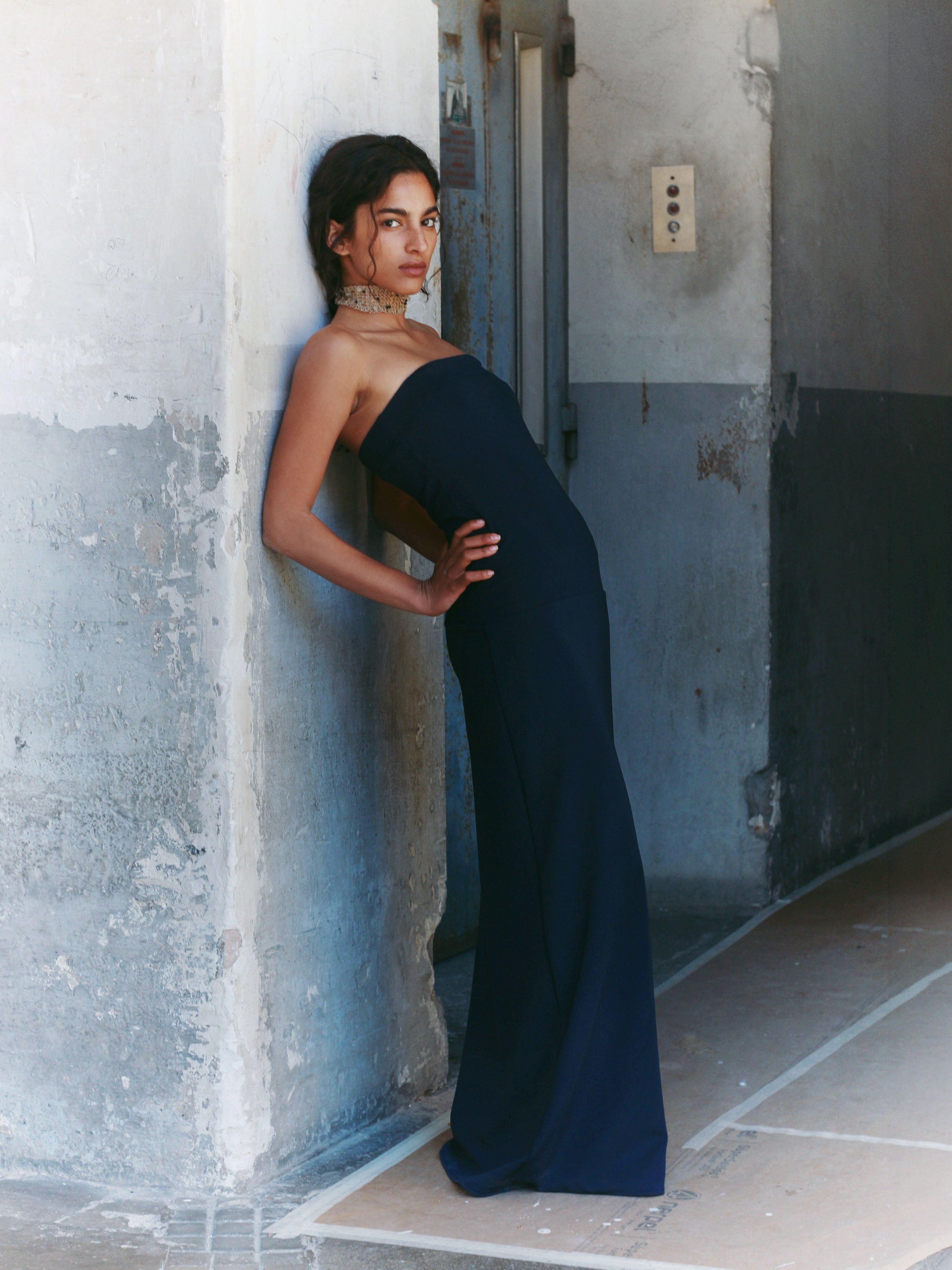 Mariana Grey Dress