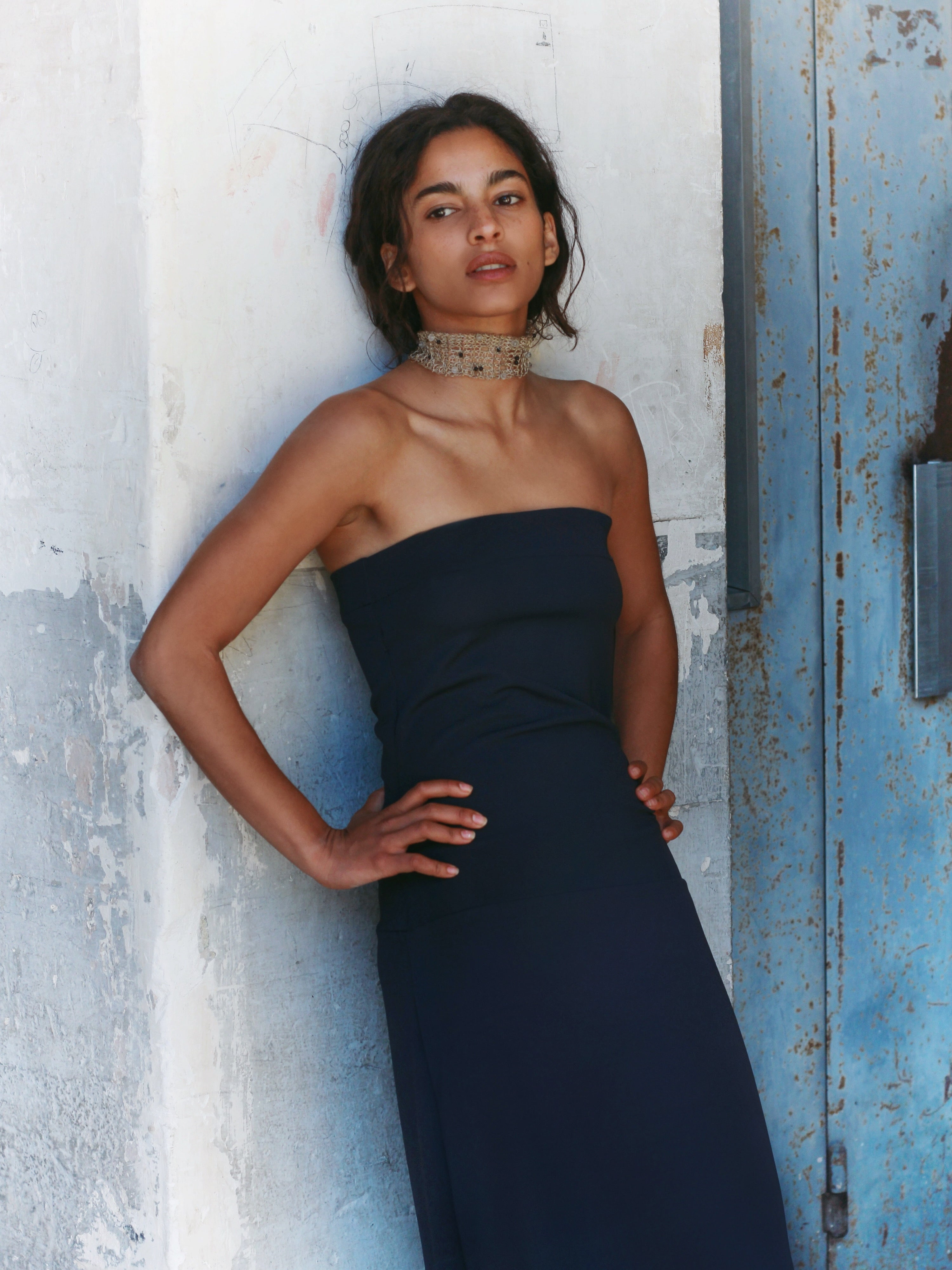 Mariana Grey Dress