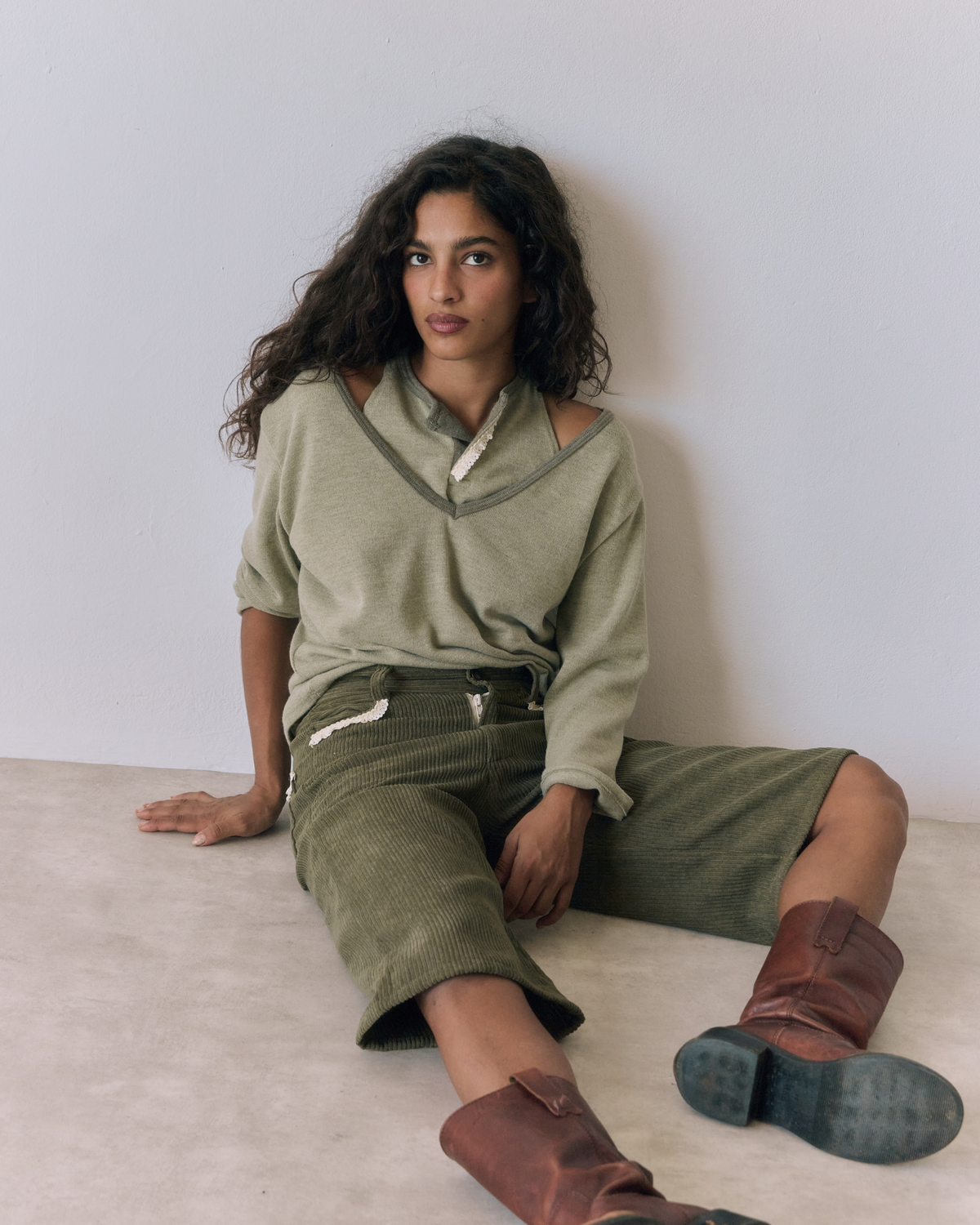 Elle Bermuda Green