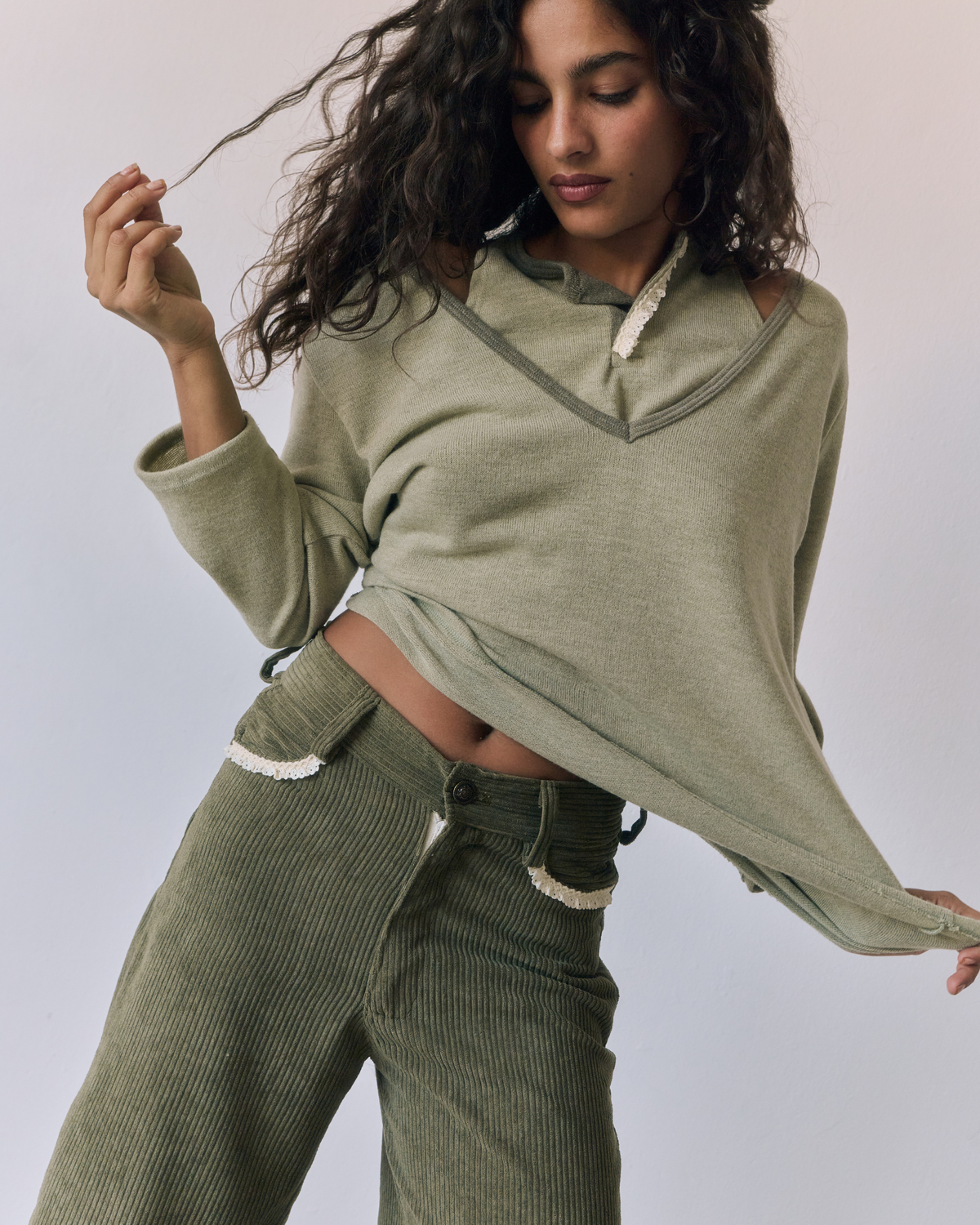Elle Bermuda Green