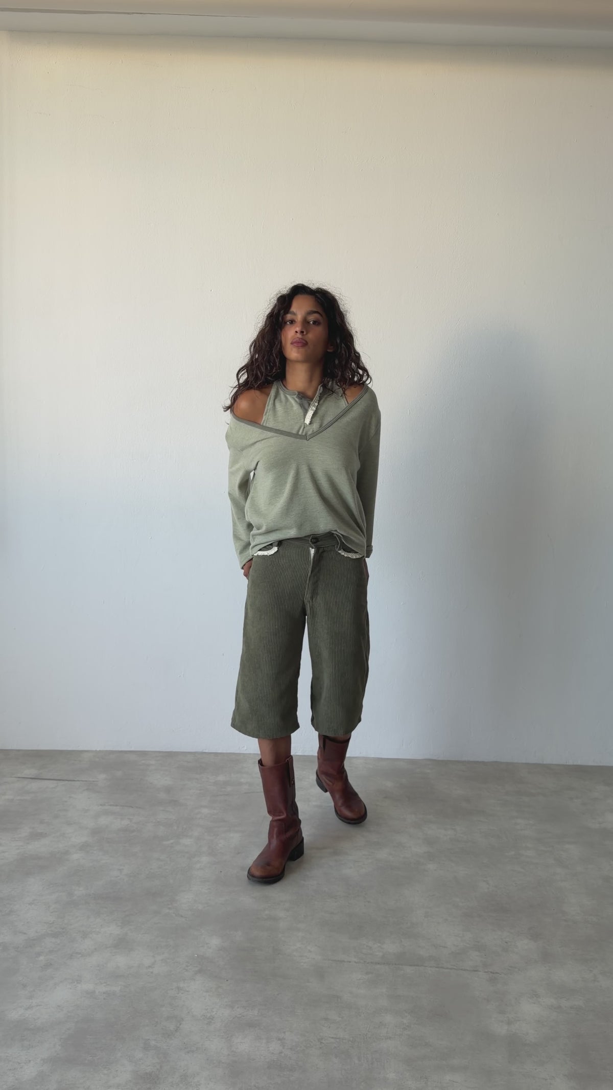 Elle Bermuda Green